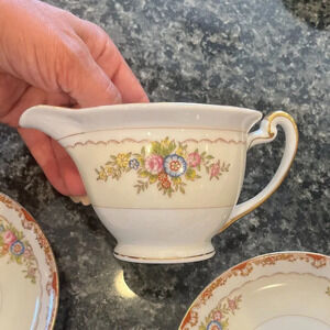 Vintage Grace China Formal Garden Vintage Porcelain Creamer